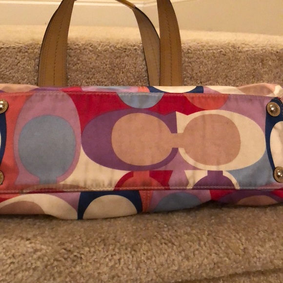 Coach multicolor purse - Picture 3 of 7